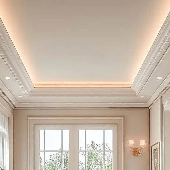 وزر مضيء فيوتك 2026 – إضاءة وفخامة للأرضيات منزلك وتوفير 7 كرانيش فيوتك بديل الجبسن بورد 2026 – الحل العملي للأسقف المضيئة